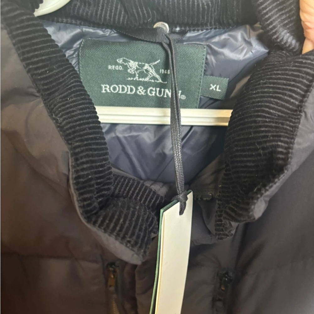 Rodd & Gunn Black Puffer Jacket